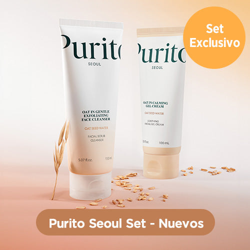 [Set Especial] PuritoSeoul Oat in Calming Gel Cream 100ml+Cleanser 150ml