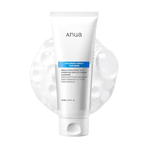 [Limpiador facial] Anua 8 Hyaluronic Acid Hydrating Gentle Foaming Cleanser 150ml