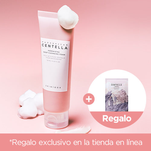 *SPECIAL PRICE*[Limpiador facial] SKIN1004 Madagascar Centella Poremizing Deep Cleansing Foam 125ml + un regalo por pedido