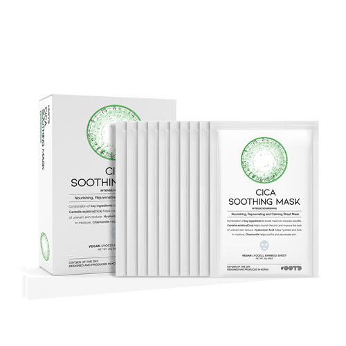 [Mascarillas faciales] OOTD Beauty Cica Soothing Mask (10ea)