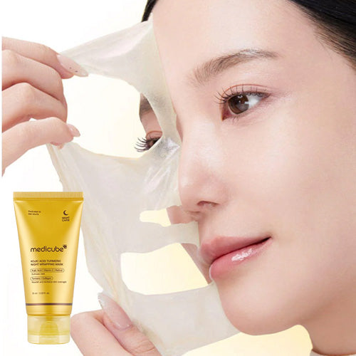 [Mascarilla facial] Medicube Kojic Acid Turmeric Night Wrapping Mask 75ml