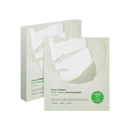 *TIME DEAL*[Mascarilla facial] SUNGBOON EDITOR Deep Collagen Cica Teatree Soothing Mask (4ea)
