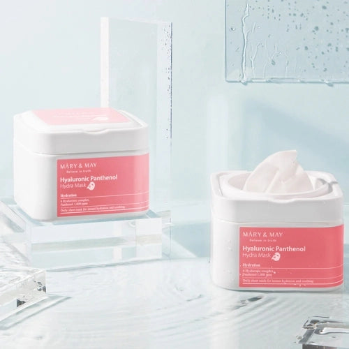 [Mascarilla facial] Mary&May Hyaluronic Panthenol Hydra Mask (30ea)