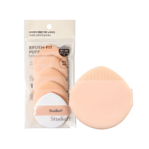 [Esponjas de maquillaje] Studio17 Brush Fit Puff (5ea)
