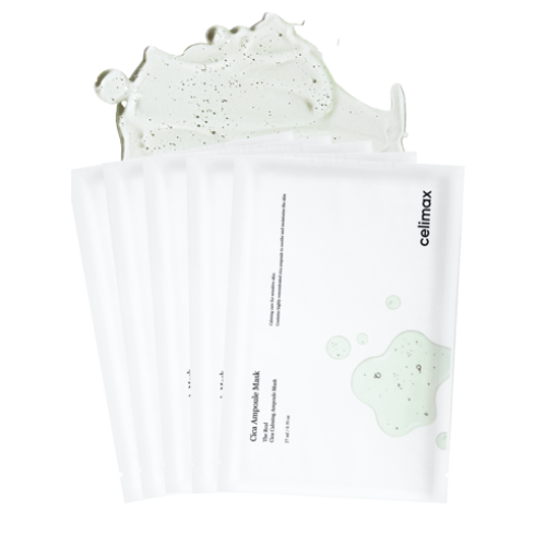 [Mascarillas faciales] celimax Cica Calming Ampoule Mask (5ea)
