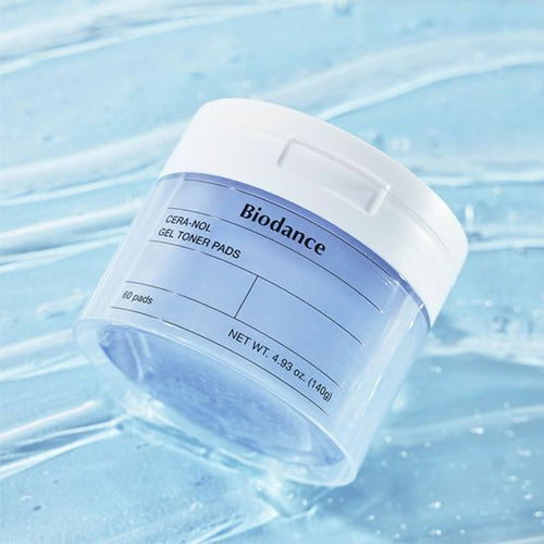 [Almohadillas con tónico] Biodance Cera-nol Gel Toner Pads (60ea)