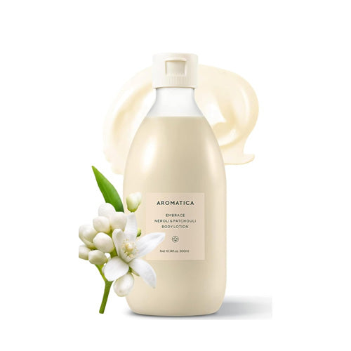 [Loción corporal] aromatica Embrace Body Lotion Neroli & Patchouli 300ml