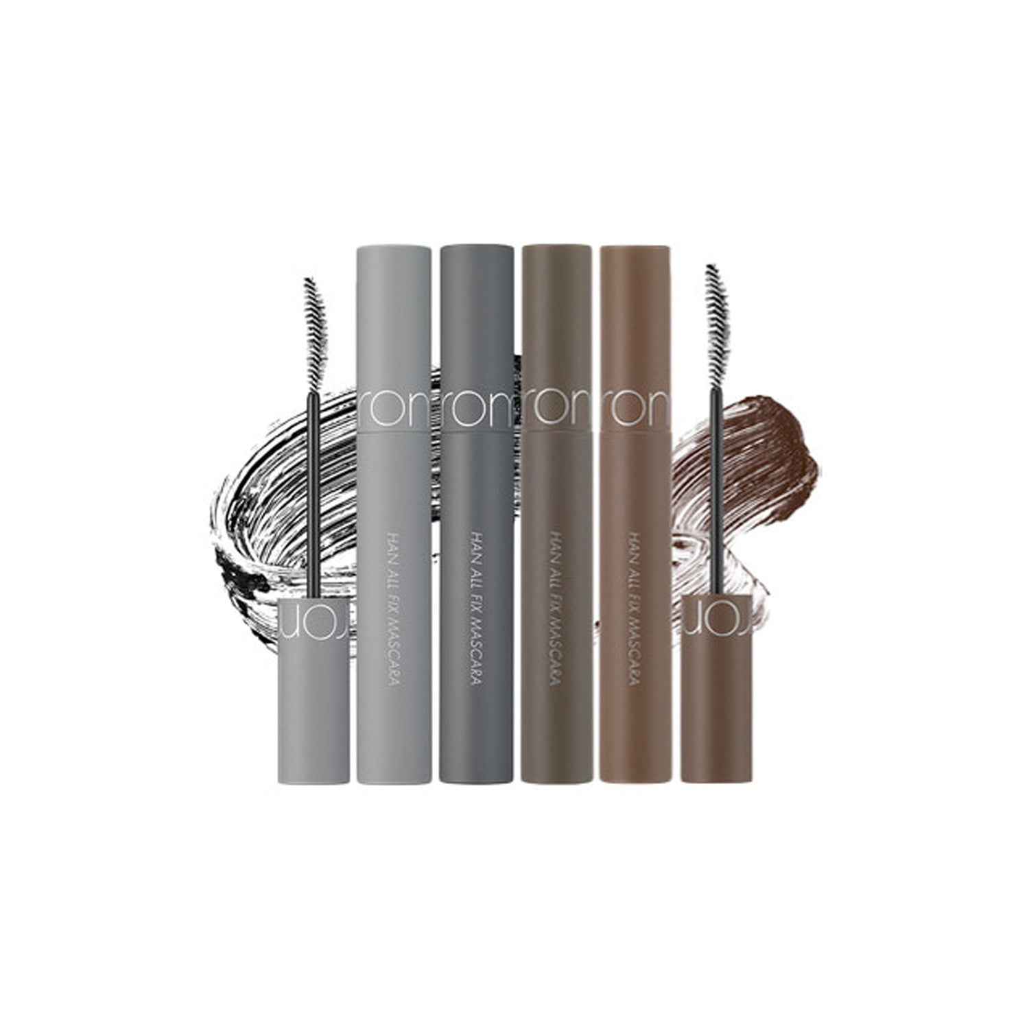 [Máscara de pestañas] rom&nd Han All Fix Mascara (4 colors)
