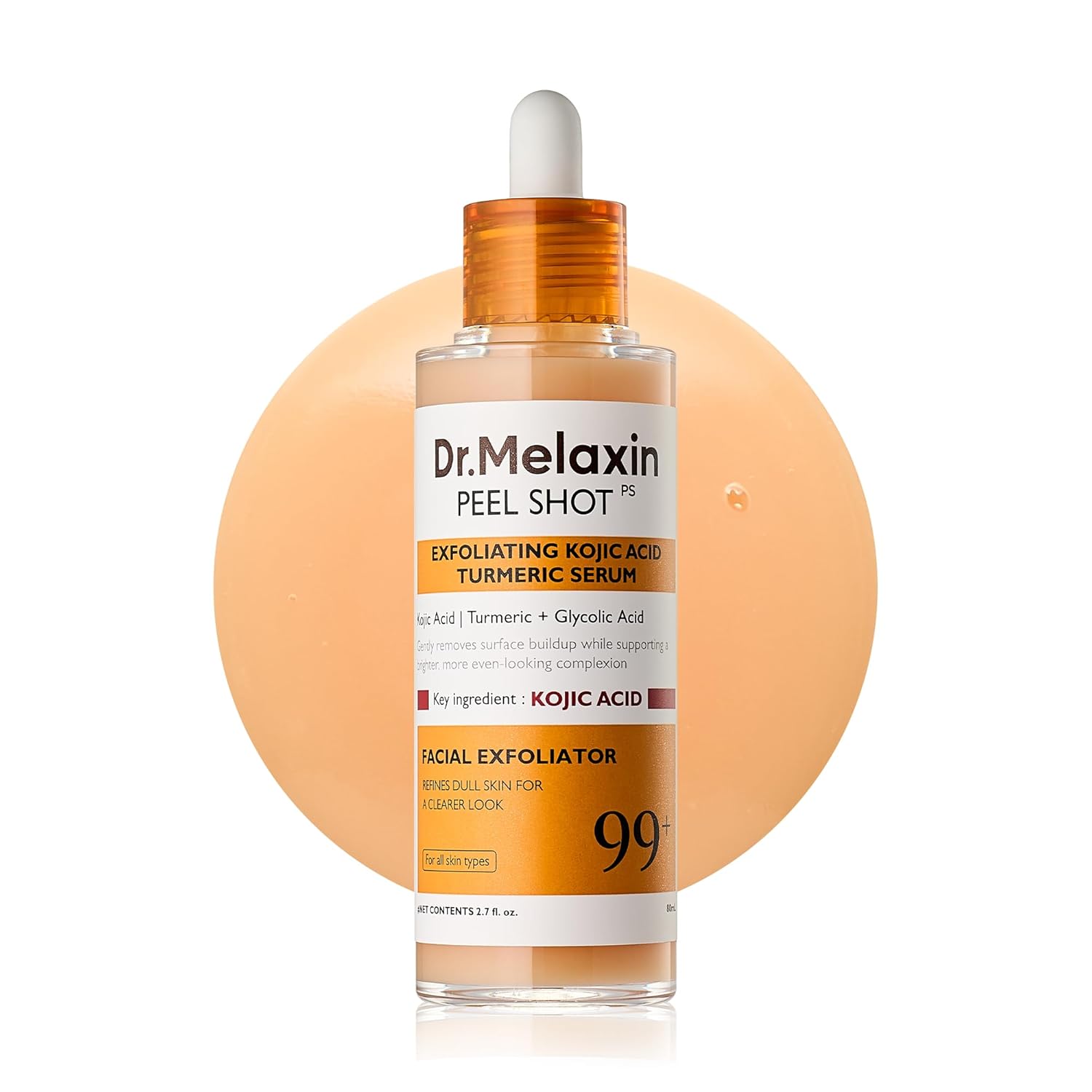 [Sérum] Dr.Melaxin Peel Shot Exfoliating Kojic Acid Turmeric Serum 80ml