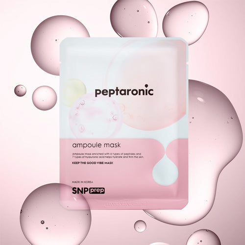 [Mascarillas faciales] SNP Prep Peptaronic Ampoule Mask (10ea)