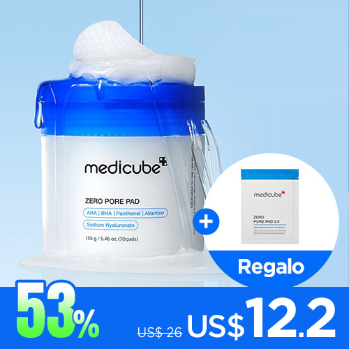 *SPECIAL PRICE*[Almohadillas con tónico] Medicube Zero Pore Pad 2.0 (70ea)