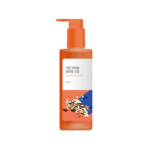 [Aceite limpiador facial] ROUND LAB Soybean Panthenol Cleansing Oil 200ml