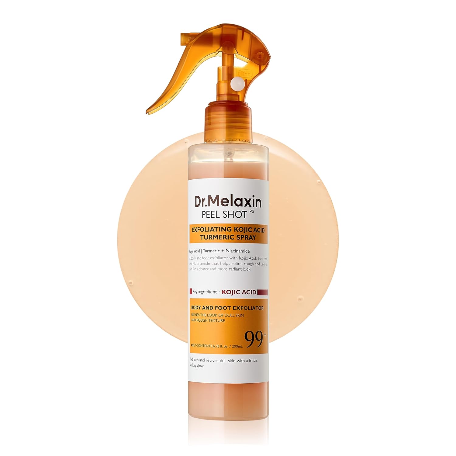[Exfoliante] Dr.Melaxin Peel Shot Kojic Acid Turmeric Spray 200ml