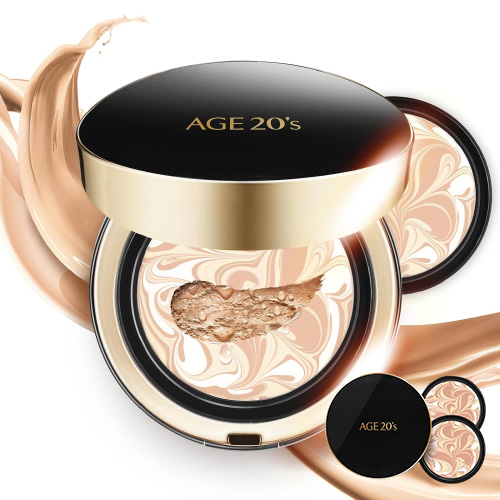 [Cushion] AGE20'S Signature Essence Cover Pact + 1 Extra Refill (3 colors)