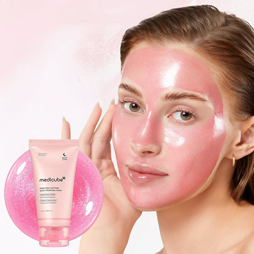 [Mascarilla facial] Medicube PDRN Pink Caffeine Night Wrapping Mask 75ml