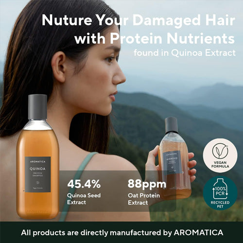 [Champú] aromatica *renewal* Quinoa Protein Shampoo 400ml