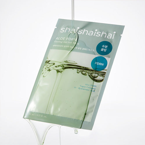 [Mascarilla facial] shaishaishai Aloe PDRN Cooling Gel Pad Mask