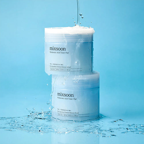 [Almohadillas con tónico hidratante] MIXSOON Hyaluronic Acid Toner Pad (80ea)