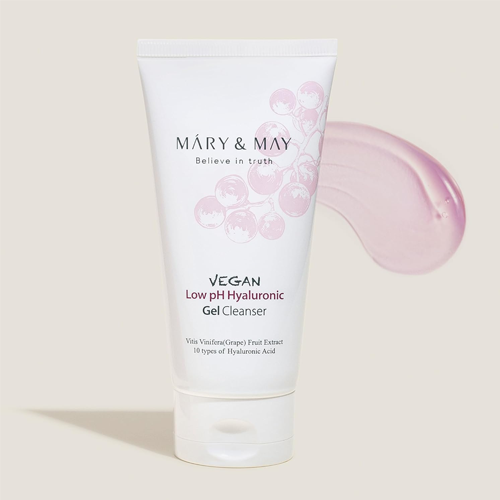 *CLEARANCE*[Limpiador facial] Mary&May Vegan Low pH Hyaluronic Gel to Foam cleanser 150ml