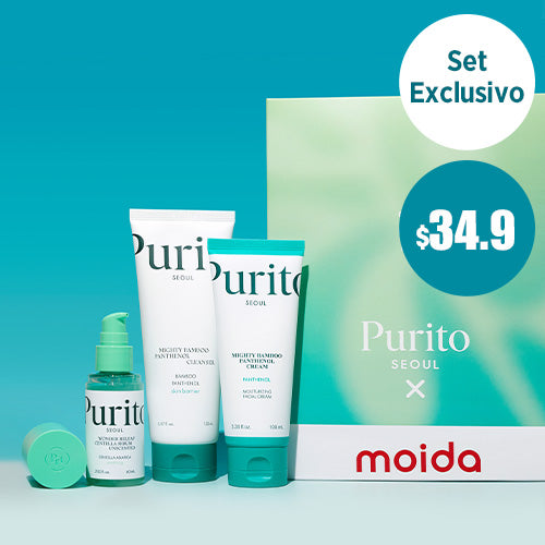 [Caja de belleza] PuritoSeoul Crema + Sérum + Limpiador facial