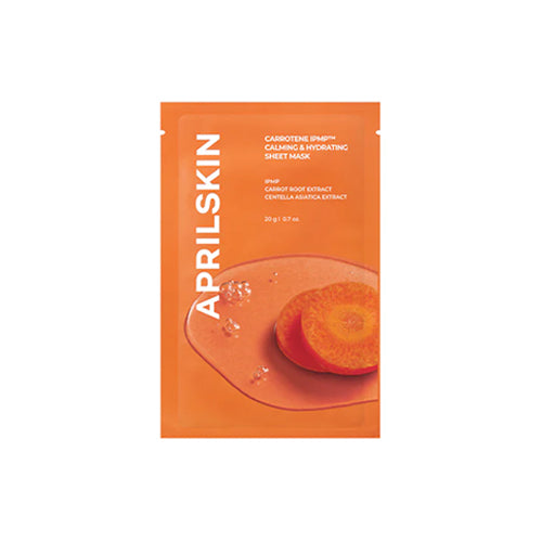 [Mascarilla facial] APRILSKIN Carrotene IPMP Calming & Hydrating Sheet Mask (1ea)