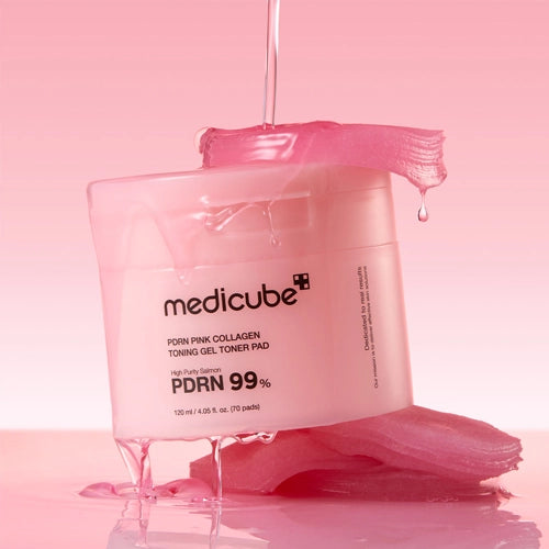 [Almohadillas con tónico] MEDICUBE PDRN Pink Toning Gel Toner Pad (70ea)
