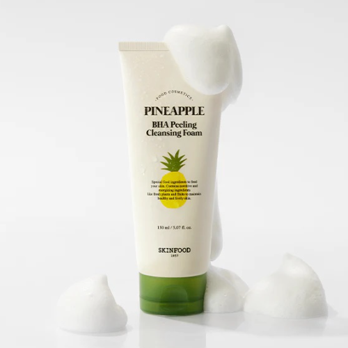 [Limpiador facial] Skinfood Pineapple BHA Peeling Cleansing Foam 150ml