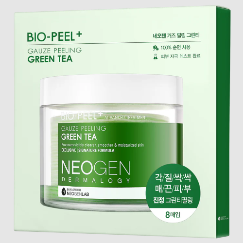 [Almohadilla con tónico exfoliante] Neogen Bio-Peel Gauze Peeling Green Tea (8ea)