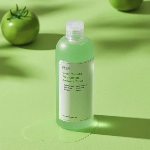 [Tónico] SUNGBOON EDITOR Green Tomato Pore Lifting Ampoule Toner 350ml