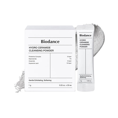 [Limpiador facial en polvo] Biodance *renewal* Hydro Ceramide Cleansing Powder (1g*30ea)