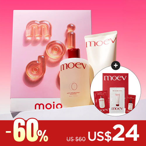 *SUPER PRECIO*[Caja de Belleza] moev Cabello Brillante: Annurcatin Shampoo + Treatment