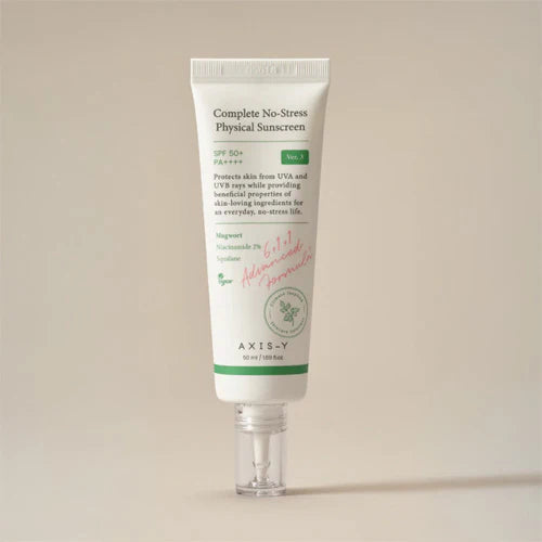 [Protector solar] AXIS-Y *renew* Complete No-Stress Physical Sunscreen 50ml