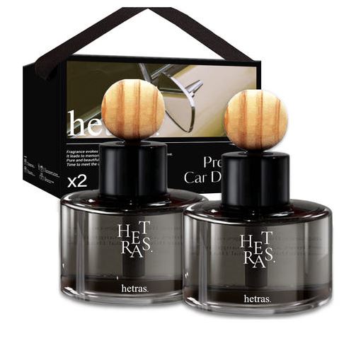 [Ambientadores] hetras Premium Car Diffuser 77ml (2ea) (5 types)