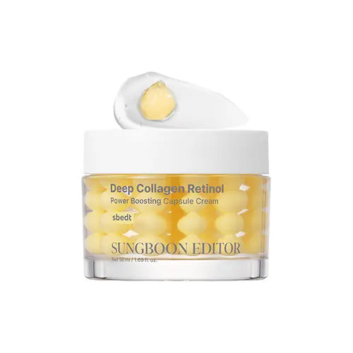 [Crema] SUNGBOON EDITOR *renewal* Deep Collagen Retinol Power Boosting Capsule Cream 50ml