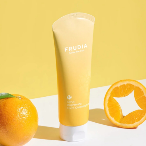 [Limpiador facial] Frudia Citrus Brightening Micro Cleansing Foam 145ml