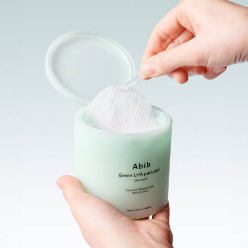 [Almohadillas con tónico] Abib Green LHA Pore Pad Clear Touch (60 pads)
