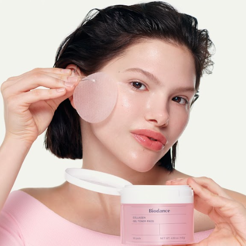 [Almohadillas con tónico] Biodance Collagen Gel Toner Pads (60ea)