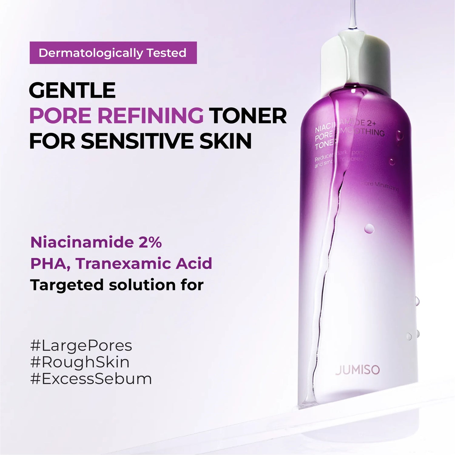 [Tónico facial] Jumiso Niacinamide 2+ Pore Smoothing Toner 205ml