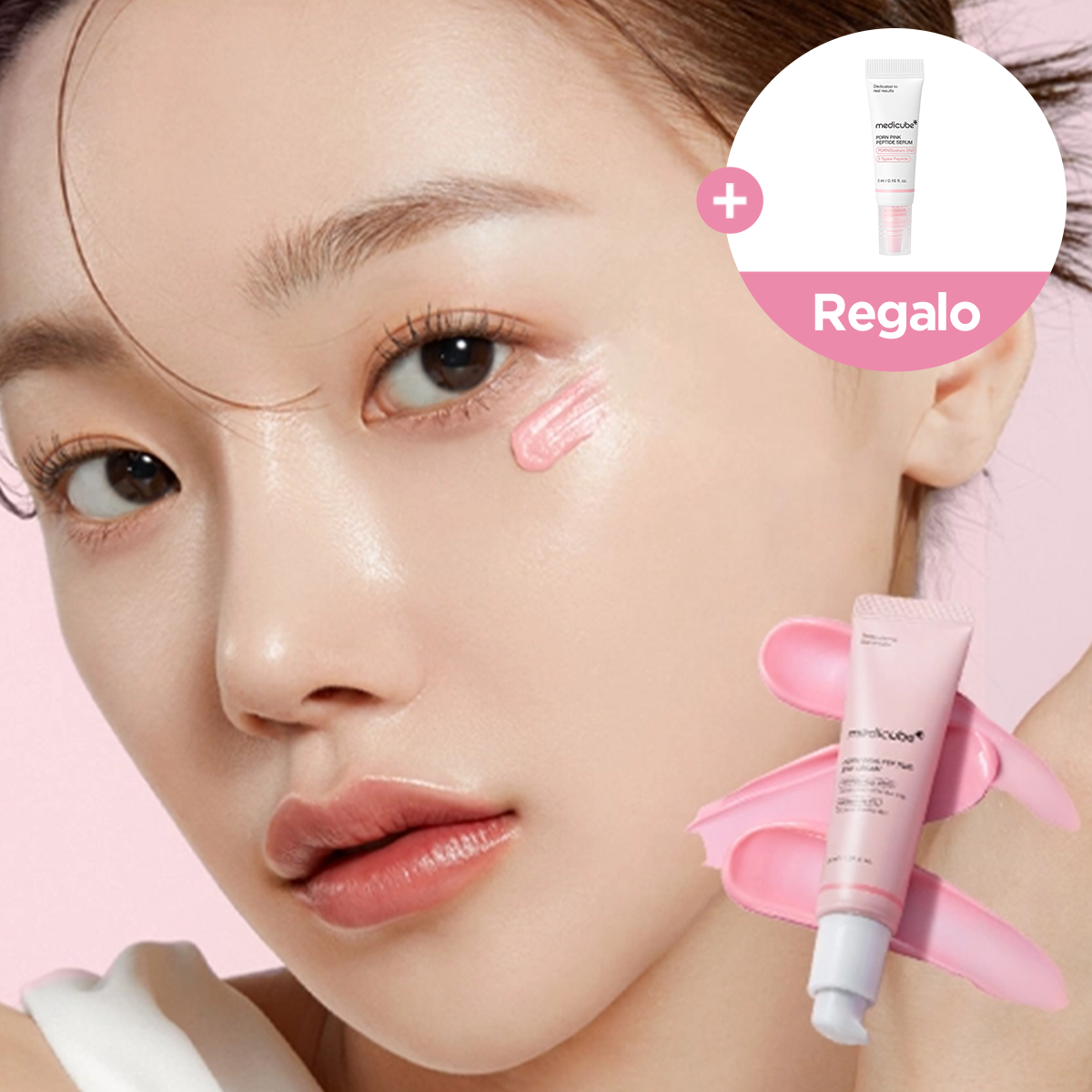 [Sérum contorno de ojos] Medicube PDRN Pink Eye Serum 30ml + Regalo Gratis