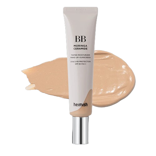 [Base ligera hidratante] Heimish *renew* Moringa Ceramide BB Cream SPF 30 PA++ 53ml (8 colors)