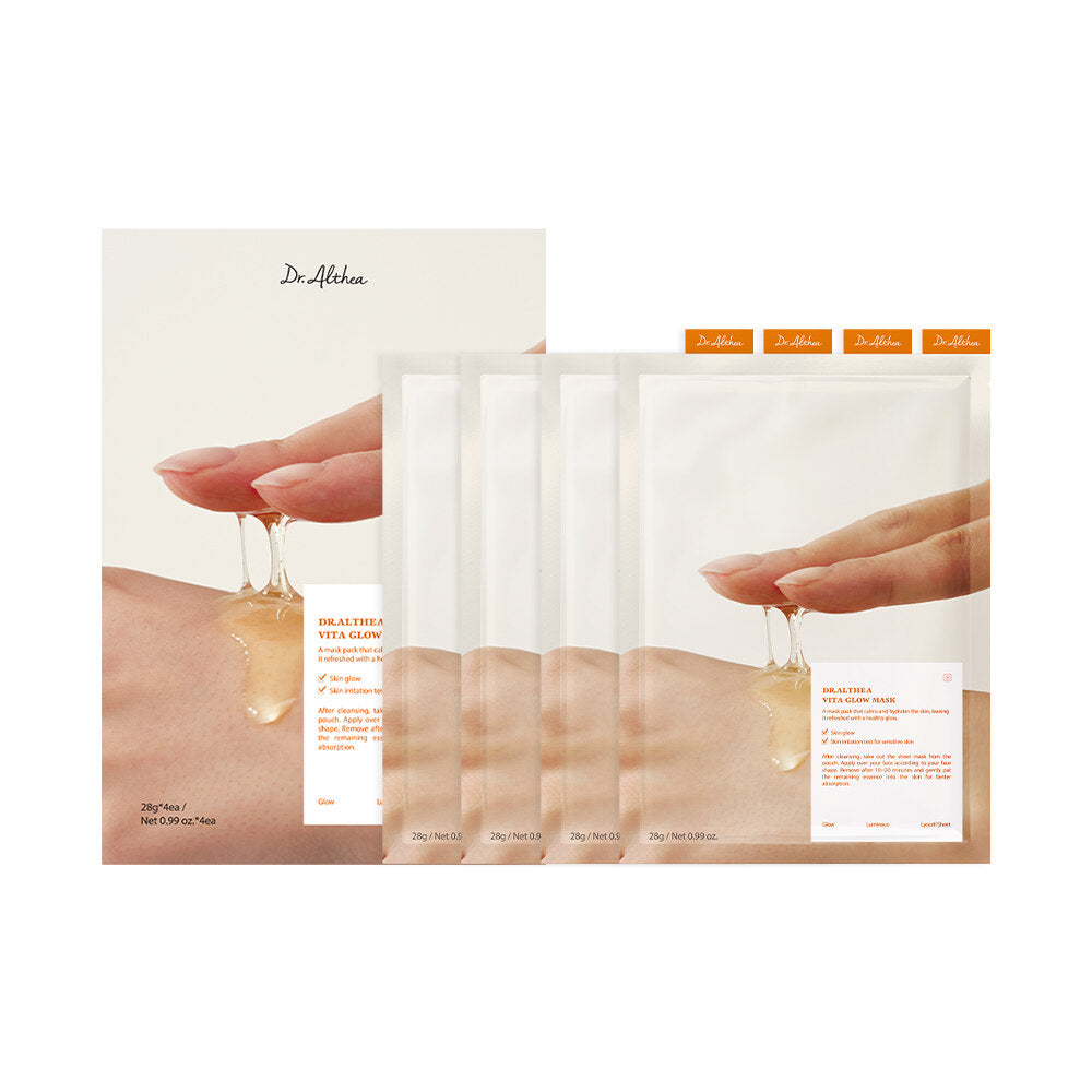 [Mascarillas faciales] Dr. Althea Vita Glow Mask Sheet (4ea)