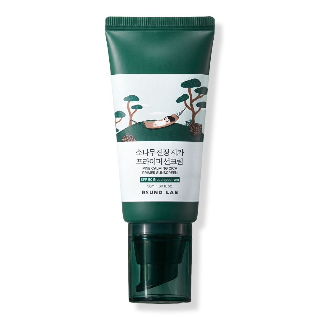 [Protector solar] ROUND LAB (OTC) Pine Calming Cica Primer Screen 50ml
