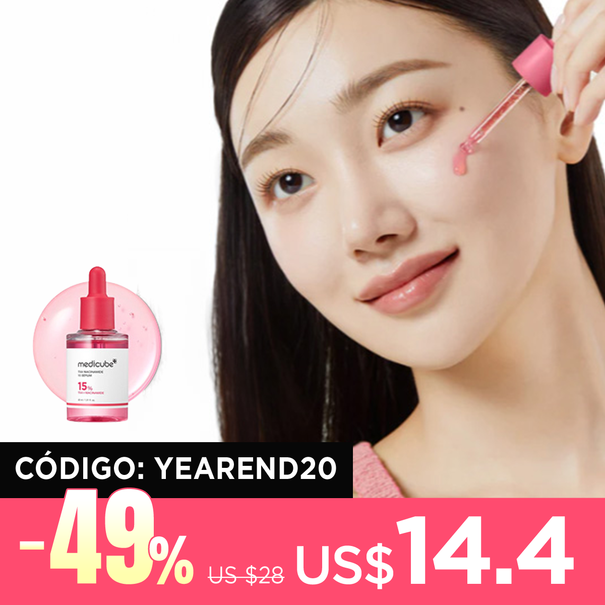 [Sérum antimanchas] Medicube TXA Niacinamide 15% Serum 30ml