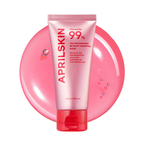 [Mascarilla facial] APRILSKIN TXA Niacinamide 99 Night Wrapping Mask 80ml
