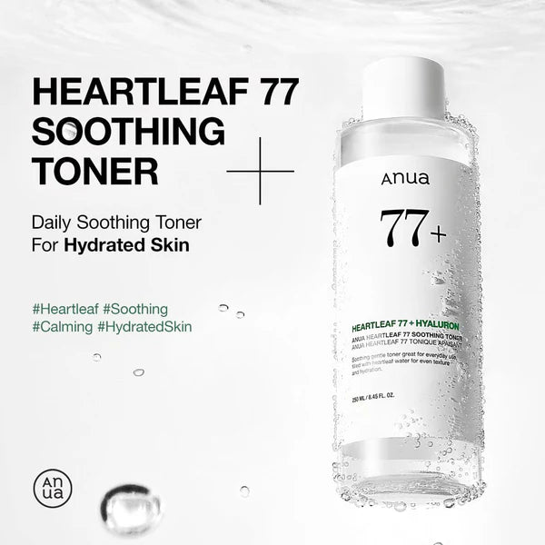 [Tónico facial] Anua Heartleaf 77% Soothing Toner 250ml