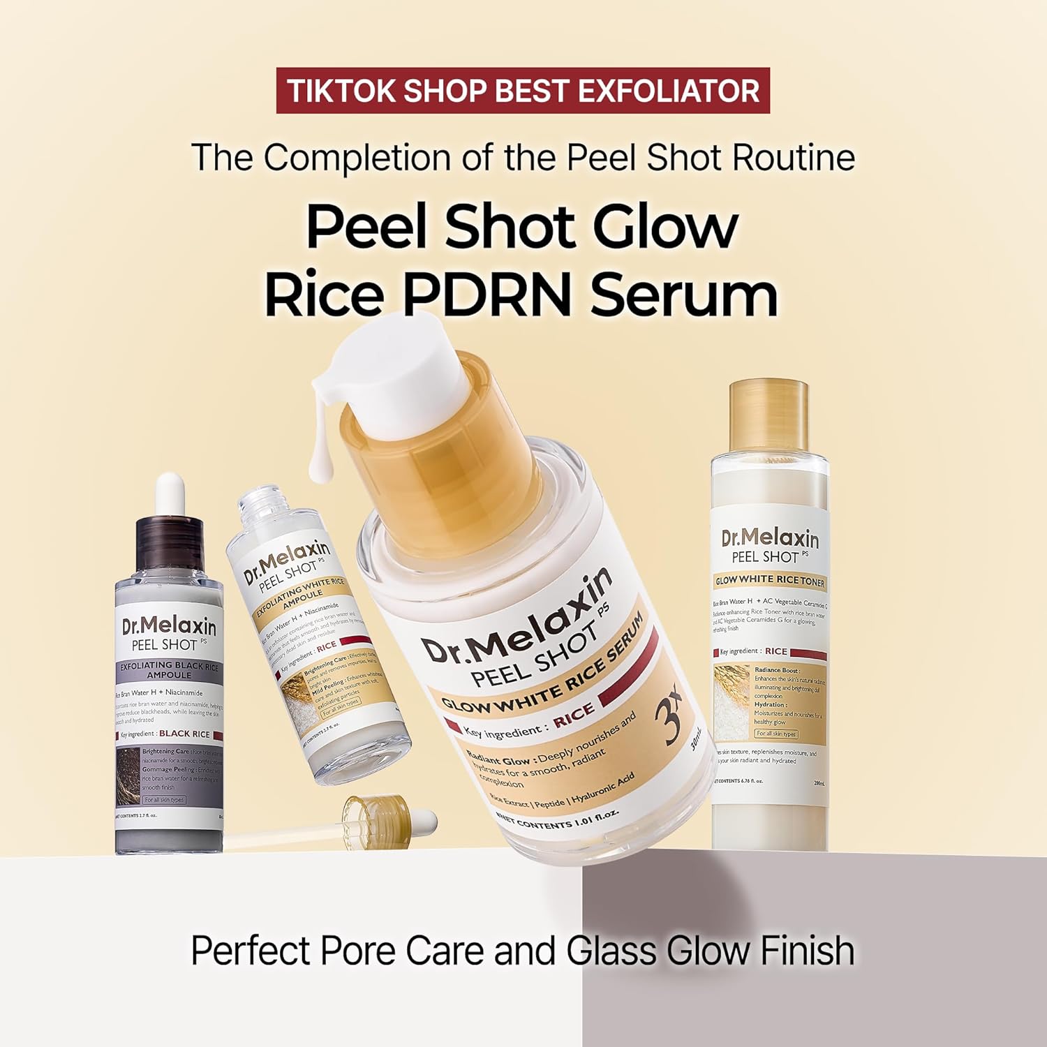 [Exfoliante] Dr.Melaxin Peel Shot Glow White Rice Serum 30ml
