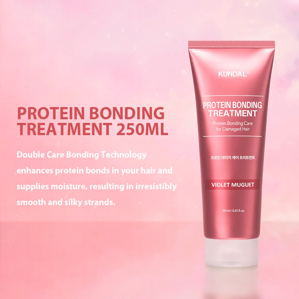 [Acondicionador capilar] KUNDAL Protein Bonding Treatment 250ml (2 types)