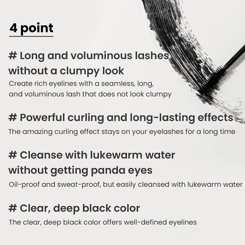 [Máscara de pestañas] Heimish Dailism Smudge Stop mascara Set (2ea)
