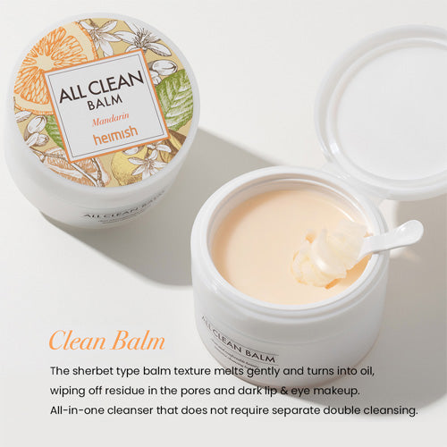 [Bálsamo limpiador facial] Heimish All Clean balm Mandarin 120ml