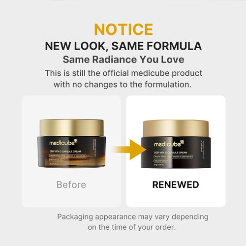 [Crema vitamina C] Medicube Deep Vita C Capsule Cream 55ml